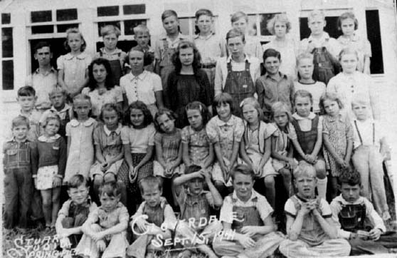 Cloverdale School, 1941